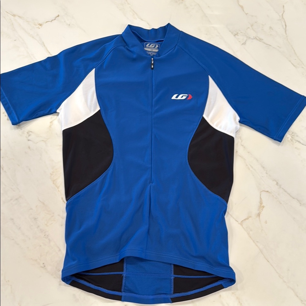 Men's Blue Cycling Jersey
